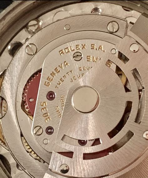 rolex montava su ref 16234 il calibro 3035|rolex caliber 3035 movement.